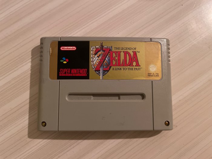 Nintendo - SNES-  The Legend of Zelda: A Link to the Past -  1992 Parfait état RARE - 電動遊戲