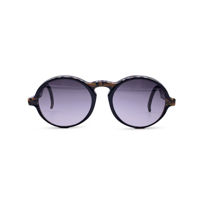 Other brand - Joe Vintage Black Oval Unisex Sunglasses K025/K032 50/20 130mm - Napszemőveg