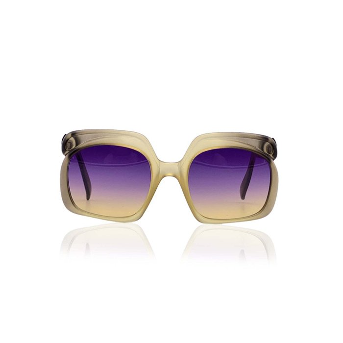 Christian Dior - Vintage Sunglasses 2009 667 Purple Yellow 52/20 140mm - Okulary przeciwsłoneczne