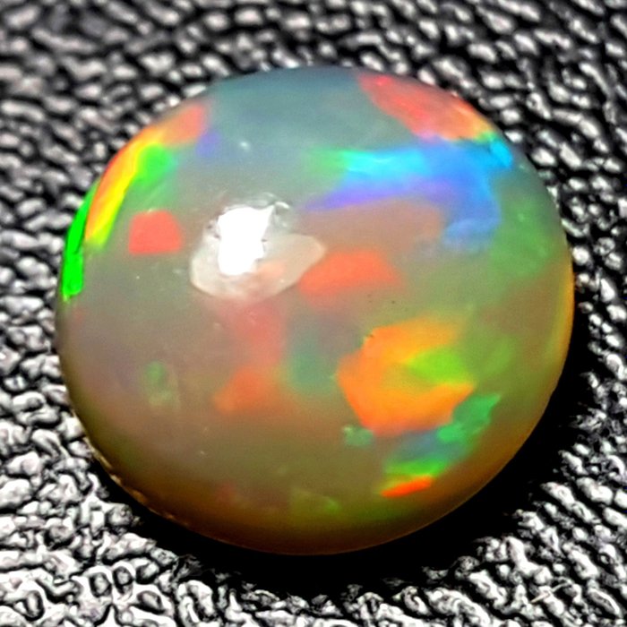 1 pcs multicolorido Opala - 2.45 ct