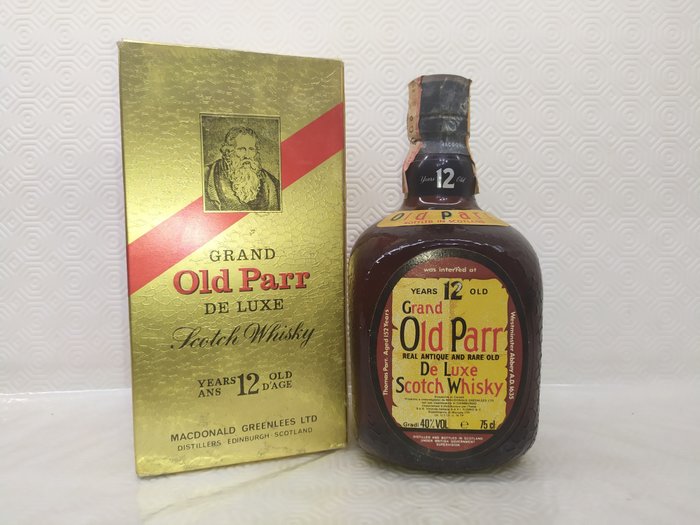 Grand Old Parr 12 years old  - b. 1970年代, 1980年代 - 75厘升