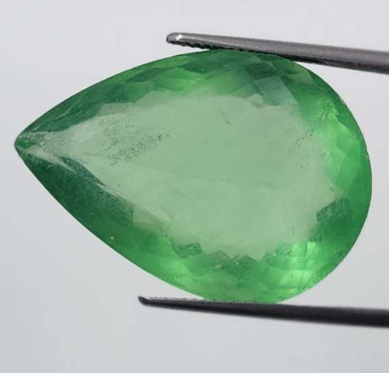 geelachtig groen Fluoriet - 54.02 ct