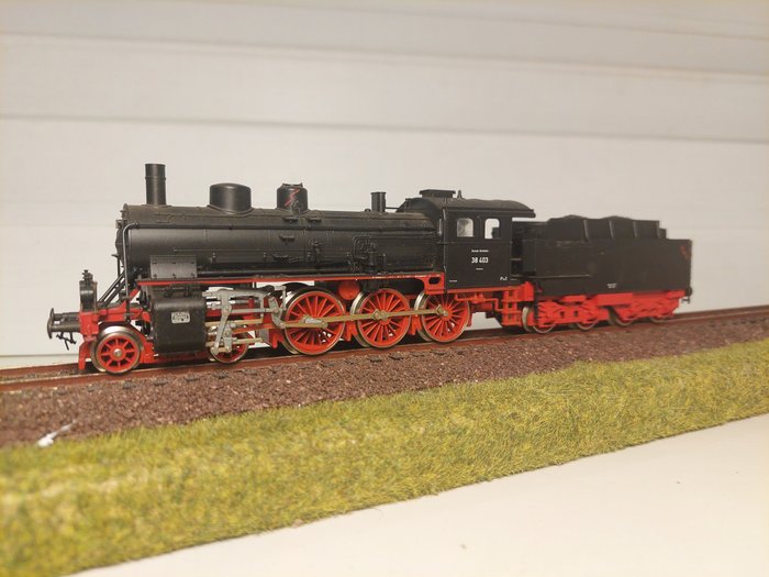 Trix H0 - 2409 - 連煤水車的蒸汽火車 (1) - BR 38 403 - DRG