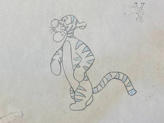 Winnie the Pooh and a Day for Eeyore (1983) - 1 Originale Animationszeichnung eines Tigers