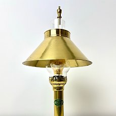 Tafellamp – Paris Orient Express Istanbul brass tafel lamp – Koper, Messing