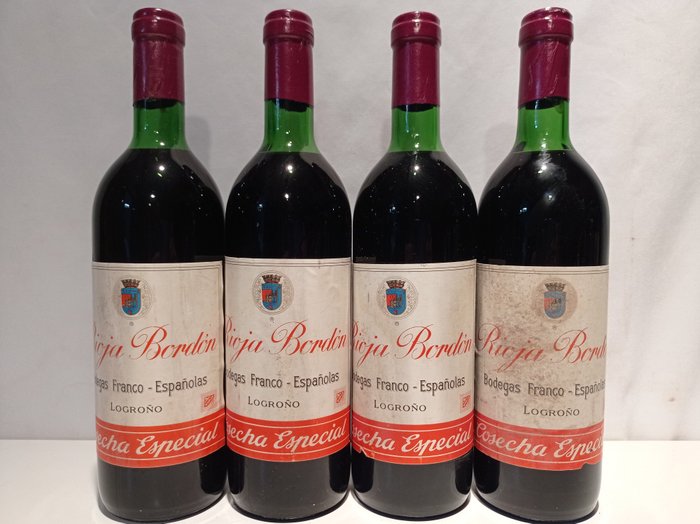 Bodegas Franco-Españolas, Rioja Bordón/ NV - Ριόχα Crianza - 4 Bottles (0.75L)