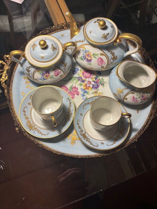 Limoges - 咖啡/茶杯具組 - 瓷器