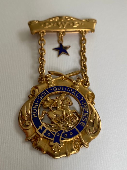 美国 - 奖章 - Order of Sons of St. George - 1918
