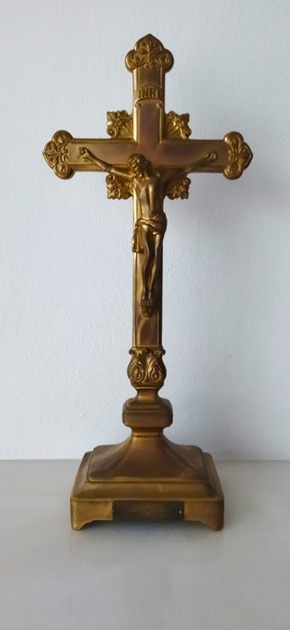 (十字架状)耶稣受难像 - 马萨诸塞州天主教护林员勋章 (MCOF) - 1920-1930