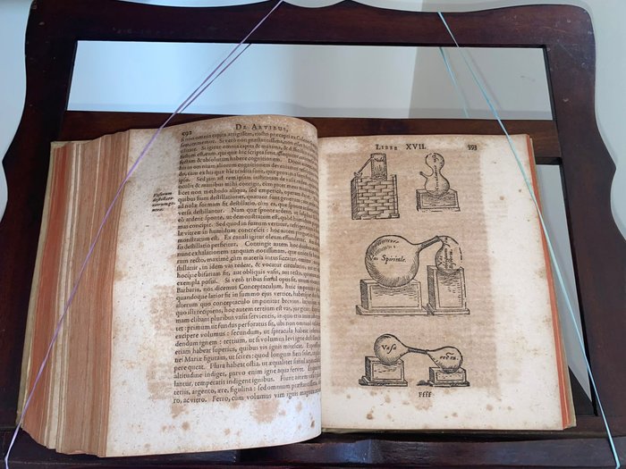 Girolamo Cardano - De Subtilitate Libri XXI. Mineralogy Plantes Astronomy Human Being Demonology... - 1664