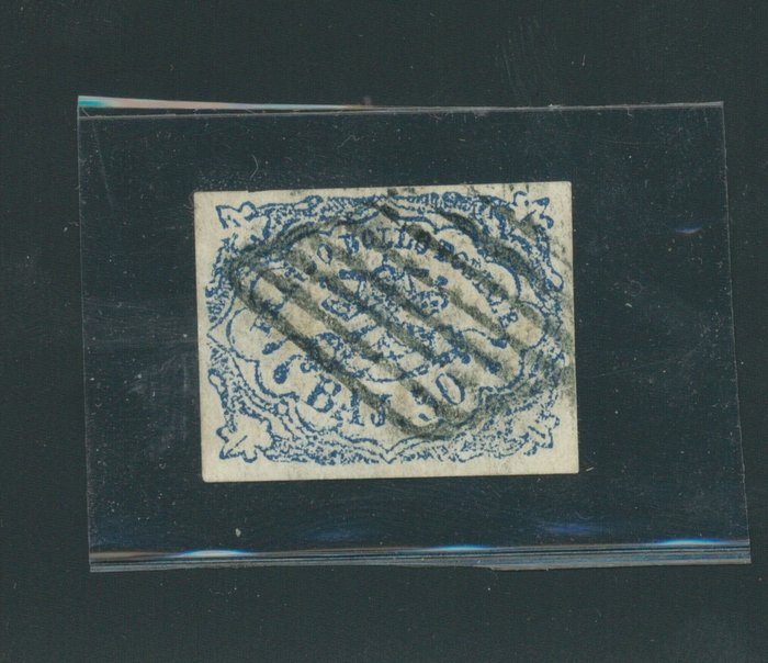意大利古國－教宗國 1864 - 50 baj 用於有缺陷的列印