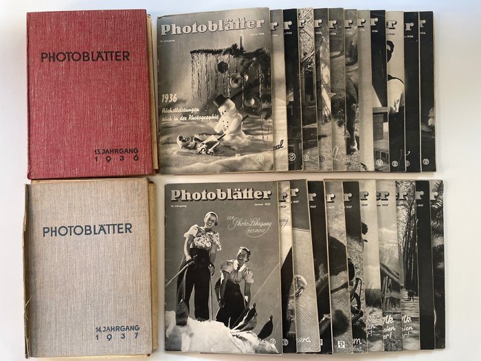 Duits Fotografie Magazine: Photobläter - 1936-1937