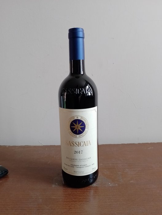2017 Tenuta San Guido, Sassicaia - 超级托斯卡纳 - 1 Bottle (0.75L)