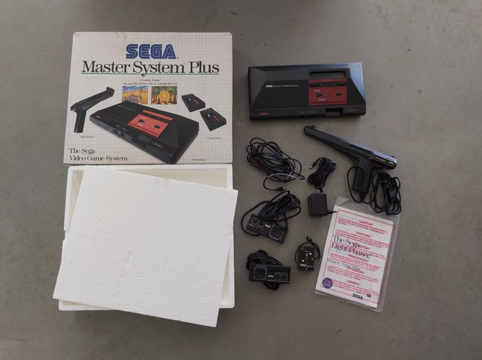 Sega - Master System Plus - 電子遊戲機 (1) - 帶原裝盒