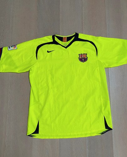 巴塞隆納足球俱樂部 - 西班牙甲級足球聯賽 - Ronaldinho - 2005 - 足球衫