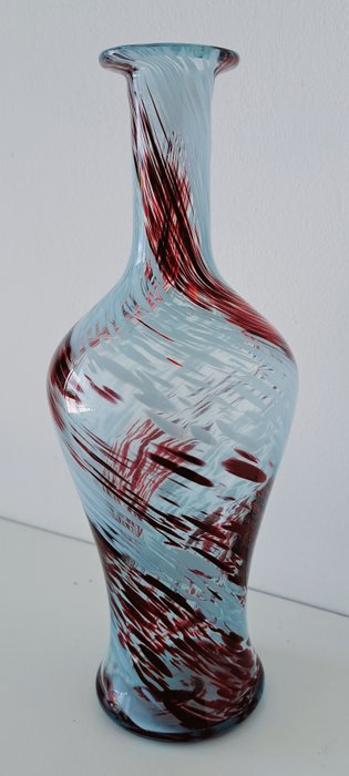 LEGRAS CLICHY - Vase -  Große Vase  - Sulfidglas