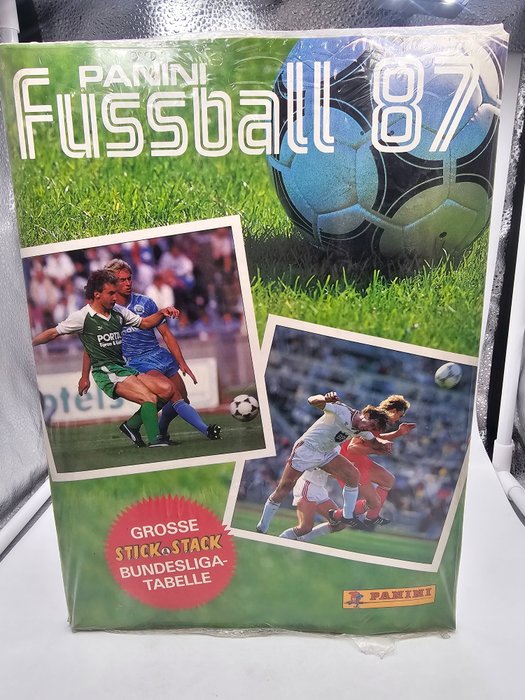Panini - Fussball 87 - 1 Factory seal (Empty album + complete loose sticker set)
