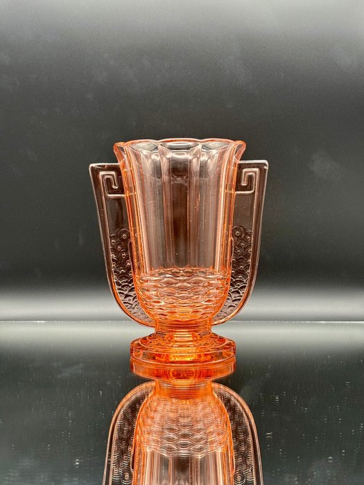Val Saint Lambert, Luxval - Charles Graffart & René Delvenne - 花瓶 -  羅密歐  - 玻璃