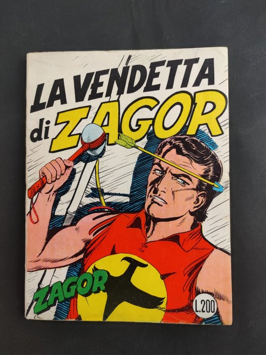 Zagor Collana Zenith Seconda Serie n. 59 - La Vendetta di Zagor - 1 Comic - Erstausgabe - 1966