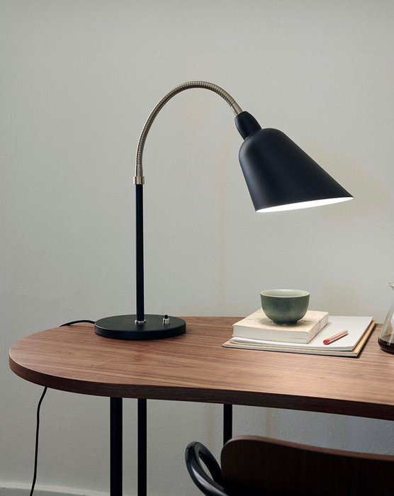Arne Jacobsen - 檯燈 - 貝爾維尤 - 金屬, 鋼