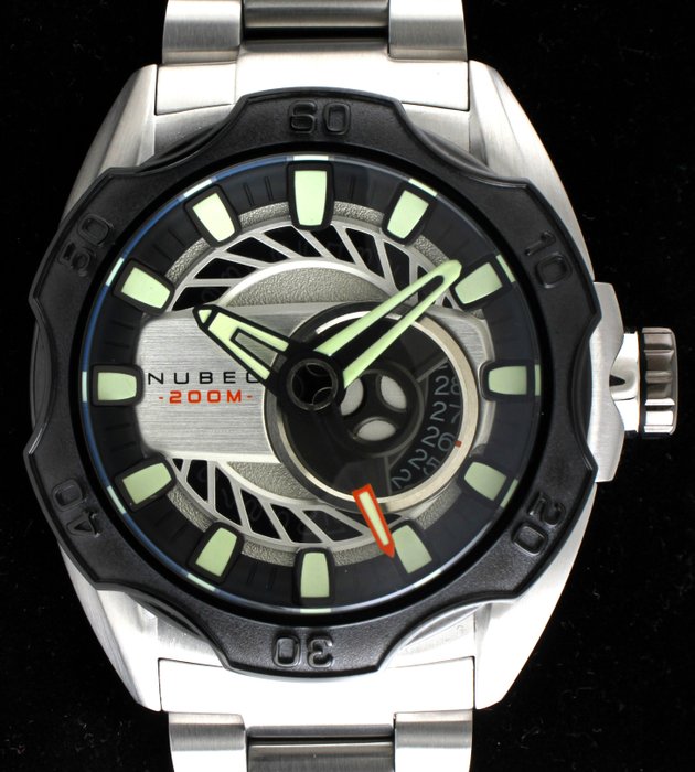 Nubeo - 'Mariner Silver Surfer' - Limited Edition of 300 Pieces - Automatic - Ref. No: NB-6020-22 - 男士 - 2011至现在