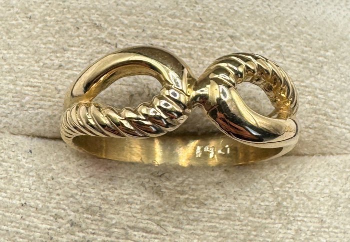 χωρίς τιμή ασφαλείας - Δαχτυλίδι - 14 καράτια Κίτρινο χρυσό Διαμάντι