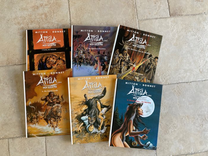 Attila 1-6 - 6 Complete series - Primera edición - 1998/2003
