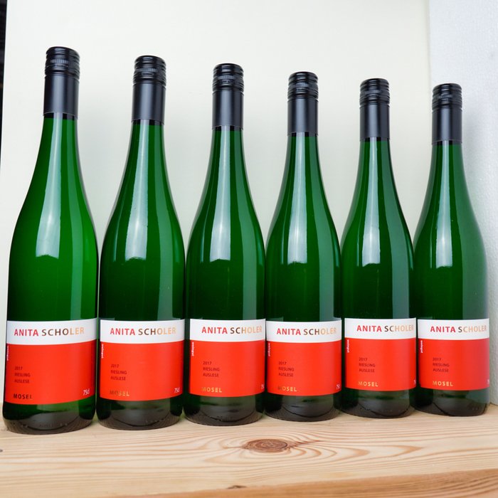 2017 Anita Scholer, Riesling Auslese, Klüsserather Bruderschaft - Mosel - 6 Flasker (0,75 L)