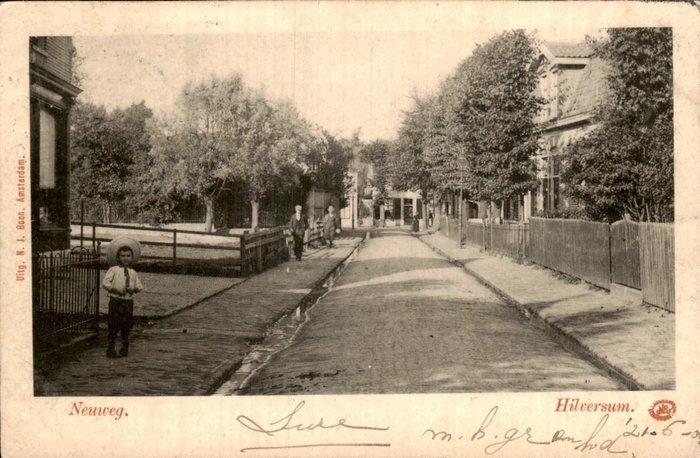 Niederlande - Hilversum - Postkarte (93) - 1900-1960