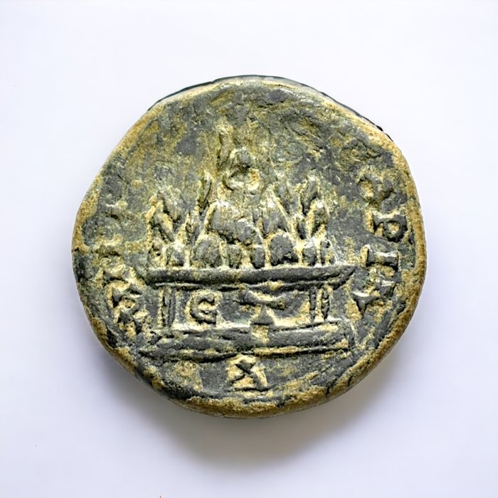 Kapadocja, Caesarea. Caracalla (AD 198-217). Æ Year 4  (Bez ceny minimalnej
)