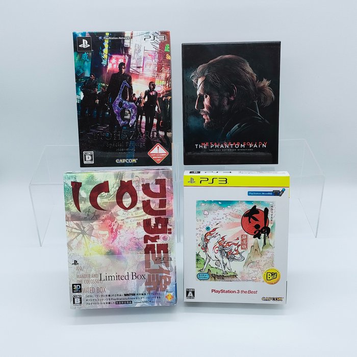 Sony - PlayStation 3 - Limited edition set - Set of 4 - From Japan - Videopeli (4) - Alkuperäispakkauksessa