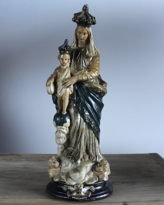 雕像, ND des Victoires - 46 cm - 石膏