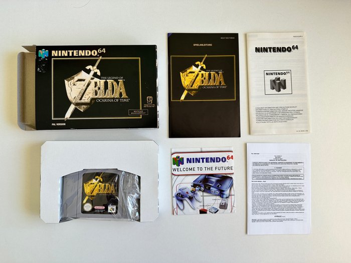 Nintendo - The Legend of Zelda: Ocarina of Time - Nintendo 64 - 电子游戏 (1) - 带原装盒
