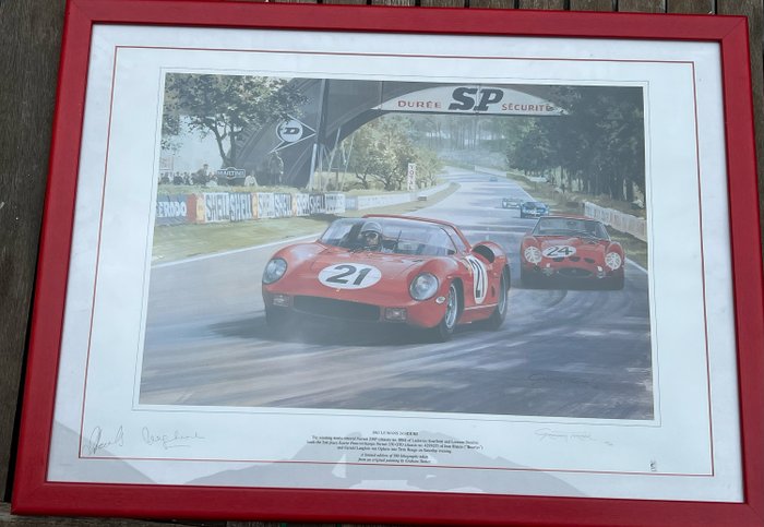 Graham Turner - Ferrari 250 P und 250 GTO 24 Stunden von Le Mans 1963