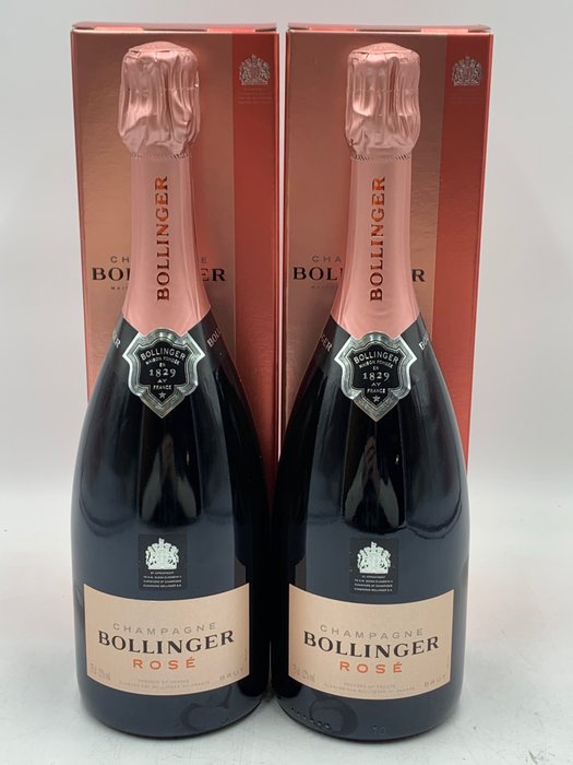 Bollinger - 香檳 Rosé - 2 瓶 (0.75L)