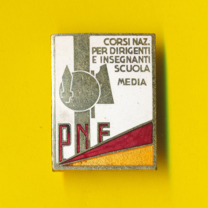 意大利 - 军衔徽章 - PNF distinvo smalto - 20世纪中期（二战期）