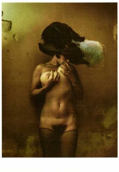 Jan Saudek - 艺术摄影师 - 大量裸露/色情色彩 - 明信片 (50) - 2000-2000