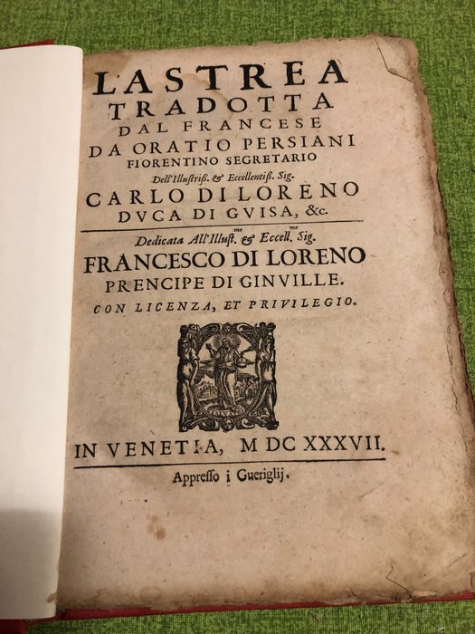 Carlo di Loreno - L'Astrea - 1637