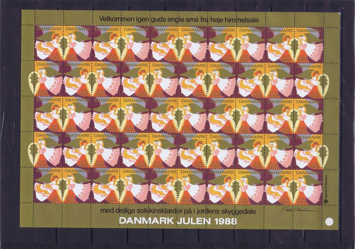 Danemarca  - Danemarca Crăciun 1988/201 complet ++ - Michel
