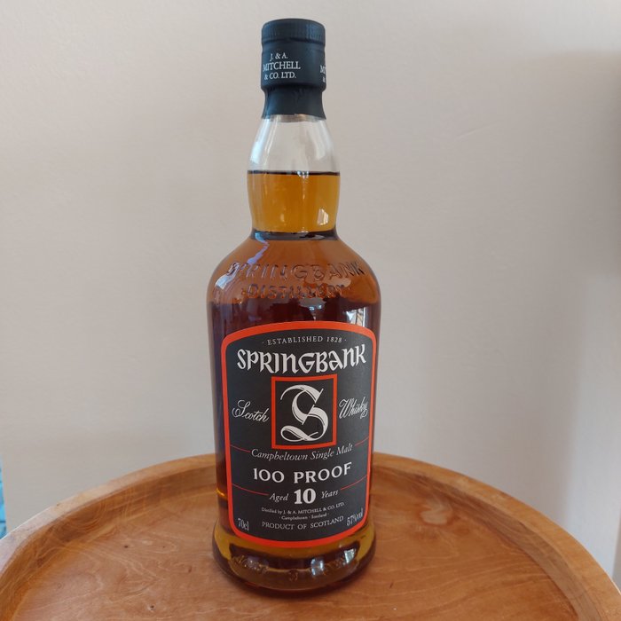 Springbank 10 years old - 100 Proof - Original bottling  - b. Δεκαετία του 2000 - 70cl