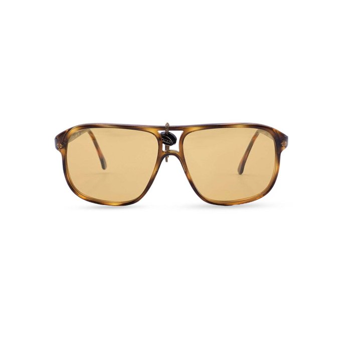 Other brand - Vintage Brown Sunglasses w/Yellow Lenses Zilo N/42 54/12 135mm - Aurinkolasit
