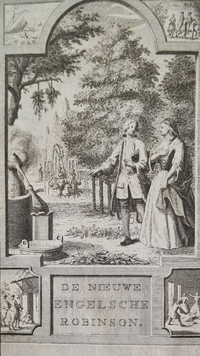 [W. R. Chetwood] - De nieuwe Engelsche Robinson of de overzeldzame gevallen van capitein Boyle - 1761