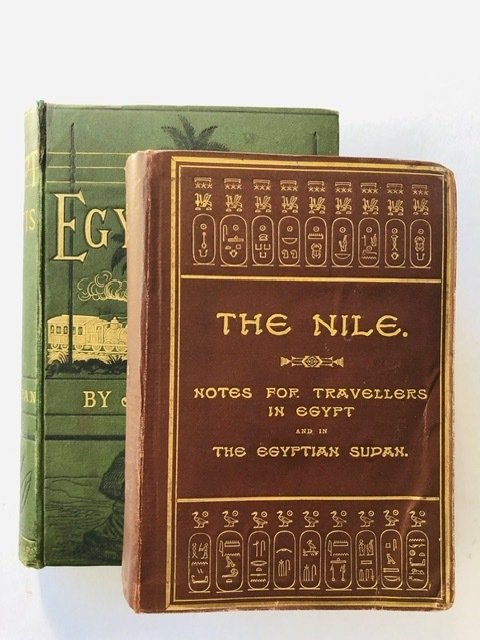 E.A. Wallis Budge and J.C. Mc Coan. - The Nile, notes for Travellers and Egypt as it is. - 1877