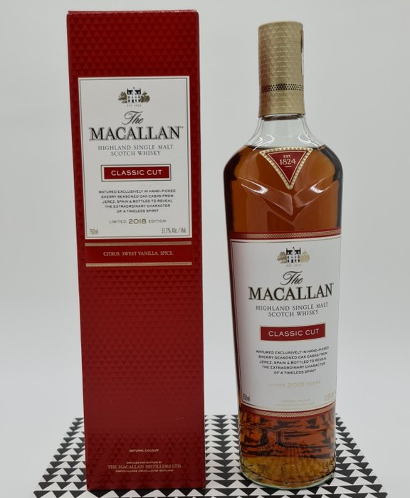 Macallan - Classic Cut 2018 - American Import - Original bottling  - 750毫升