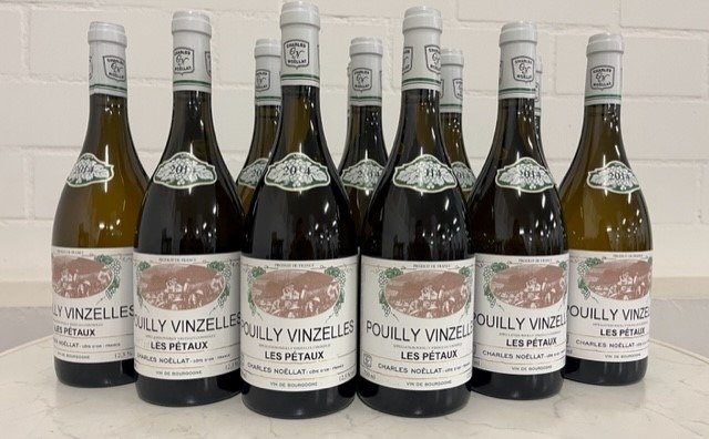 2014 Pouilly-Vinzelles "Les Pétaux". Charles Noellat - Bourgogne - 12 Flessen (0.75 liter)