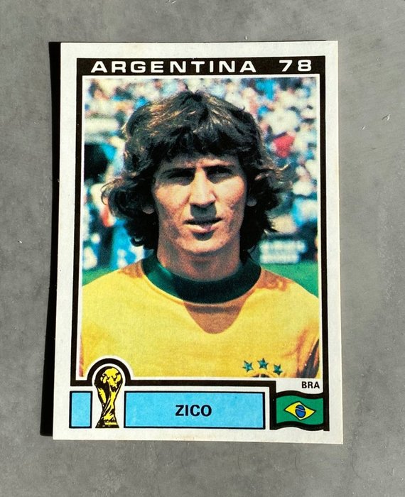 Panini - World Cup Argentina 78 - #254 Zico Sticker