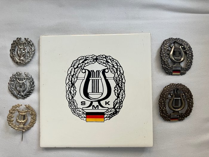 德国 - 音乐军团 - 徽章 - SMK - 20世纪后期