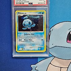 Pokémon – 1 Graded card – Phione Holo Majestic Dawn – PSA 10