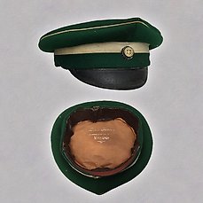 Pruisen – Leger/Infanterie – Militaire helm – Zeldzame Pruisische militaire kepi, WO1, Kaiser, 1914-1918