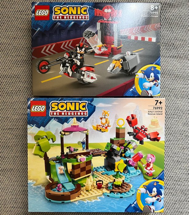 Lego - Sonic - 76992 + 76995 - Amy's Animal Rescue Island + Shadow's Escape